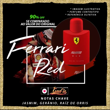 Perfume Similar Gadis 64 Inspirado em Ferrari Red Contratipo